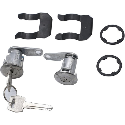 Door Lock Cylinder Keys 5070001 DL15504 for Ford F100 F150 F250 F350 Bronco Van Courier Falcon - KUDUPARTS