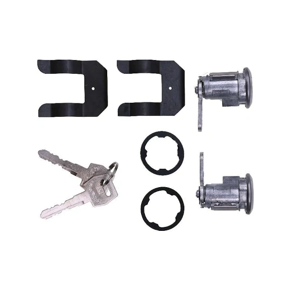 Door Lock Cylinder Keys 5070001 DL15504 for Ford F100 F150 F250 F350 Bronco Van Courier Falcon - KUDUPARTS