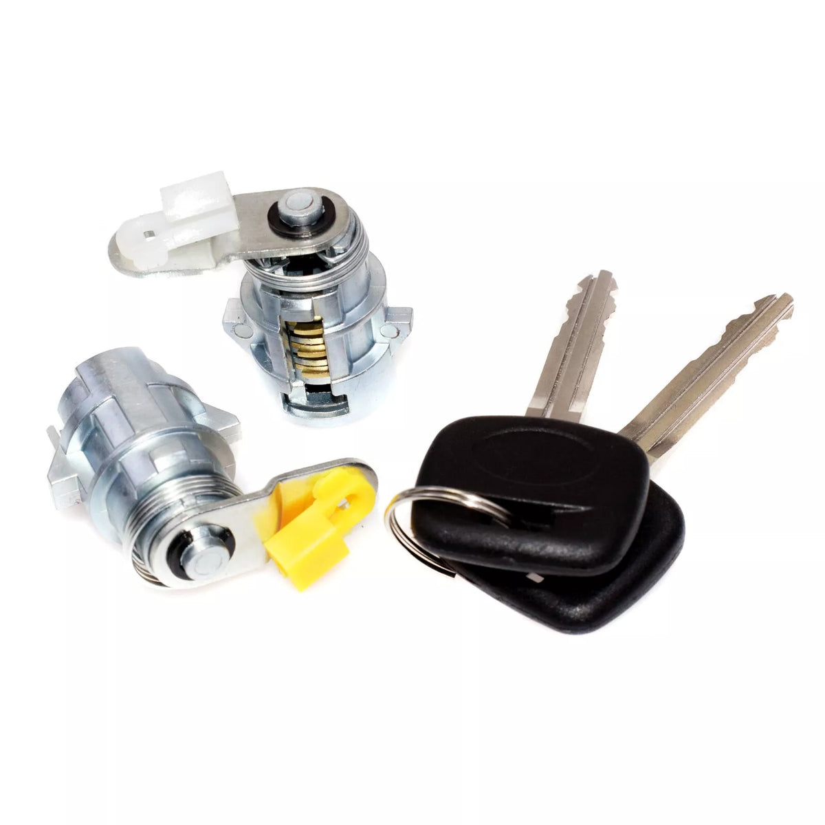 Door Lock Set with Key (L&R) 69051-35030 69052-35030 for Toyota Pickup 89-95 4Runner 89-98 - KUDUPARTS