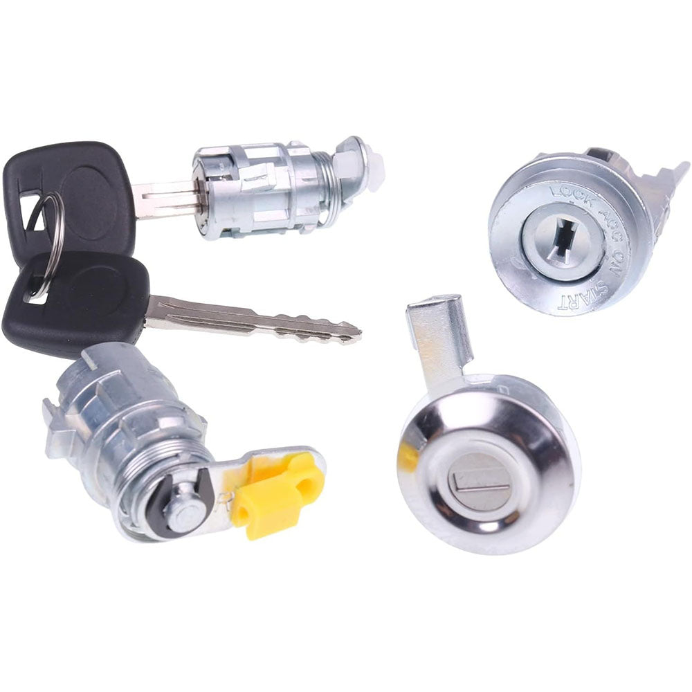 Serrure de porte et serrure à gaz avec 2 clés 69005-35130 pour Toyota Pick Up Hilux RN85 RN90 RN106 LN80 LN86 LN90 LN105 LN109 YN85 YN86 1988-1997