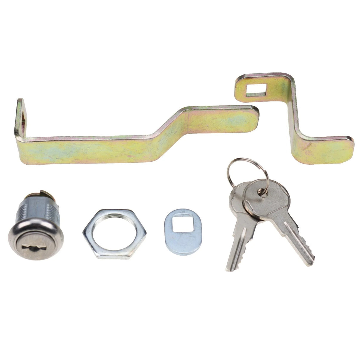 Door Lock and Keys 6732001 6670726 for Bobcat 751 753 763 773 863 864 873 T110 T140 T180 T190 T200 T250 T300 T320 - KUDUPARTS