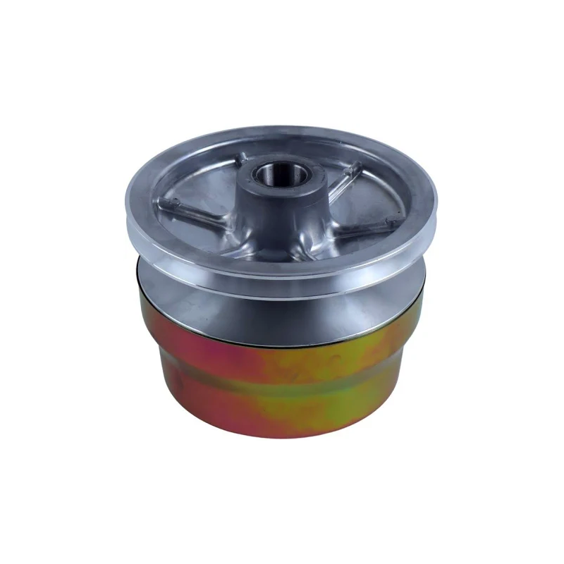 Drive Driven Clutch & Belt Kit J55-G6260-00-00 for Yamaha 4 Cycle Gas Golf Cart G2 G8 G9 G11 G14 G16 G20 G21 G22 - KUDUPARTS