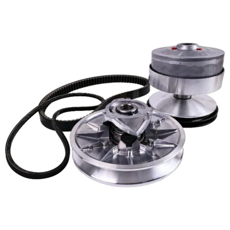 Drive Driven Clutch & Belt Set 101832902 101834001 for Club Car Golf Cart DS Precedent Carryall - KUDUPARTS