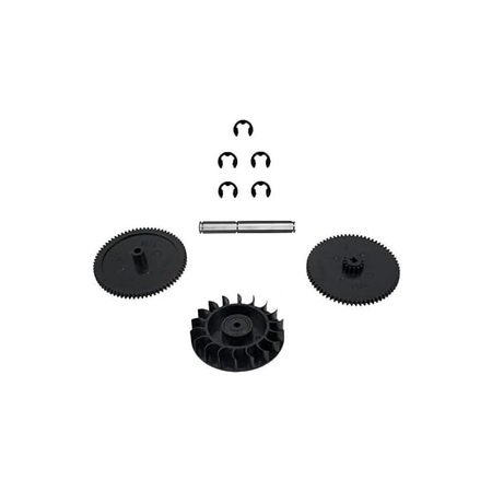 Drive Train Gear Kit with Turbine Bearing 9-100-1132 for Polaris Pool Cleaner Vac-Sweep 360 380 - KUDUPARTS