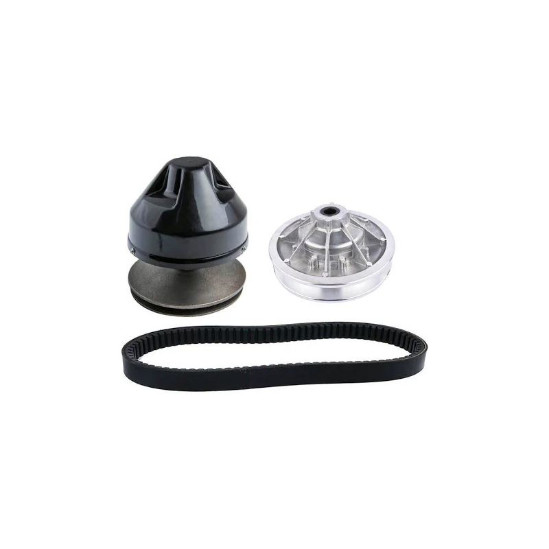 Driven Clutch & Belt 23817-G1 26301-G03 72054-G01 for E-Z-GO 2 4 Cycle Golf Cart - KUDUPARTS