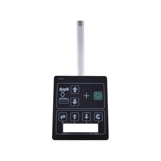 ECM Control Panel Decal 137562GT for Genie Scissor Lift GR-12 GR-20 GS-1532 GS-1932 GS-2032 GS-3246 GS-4047 GS-4655 QS-12W QS-15W QS-20W - KUDUPARTS