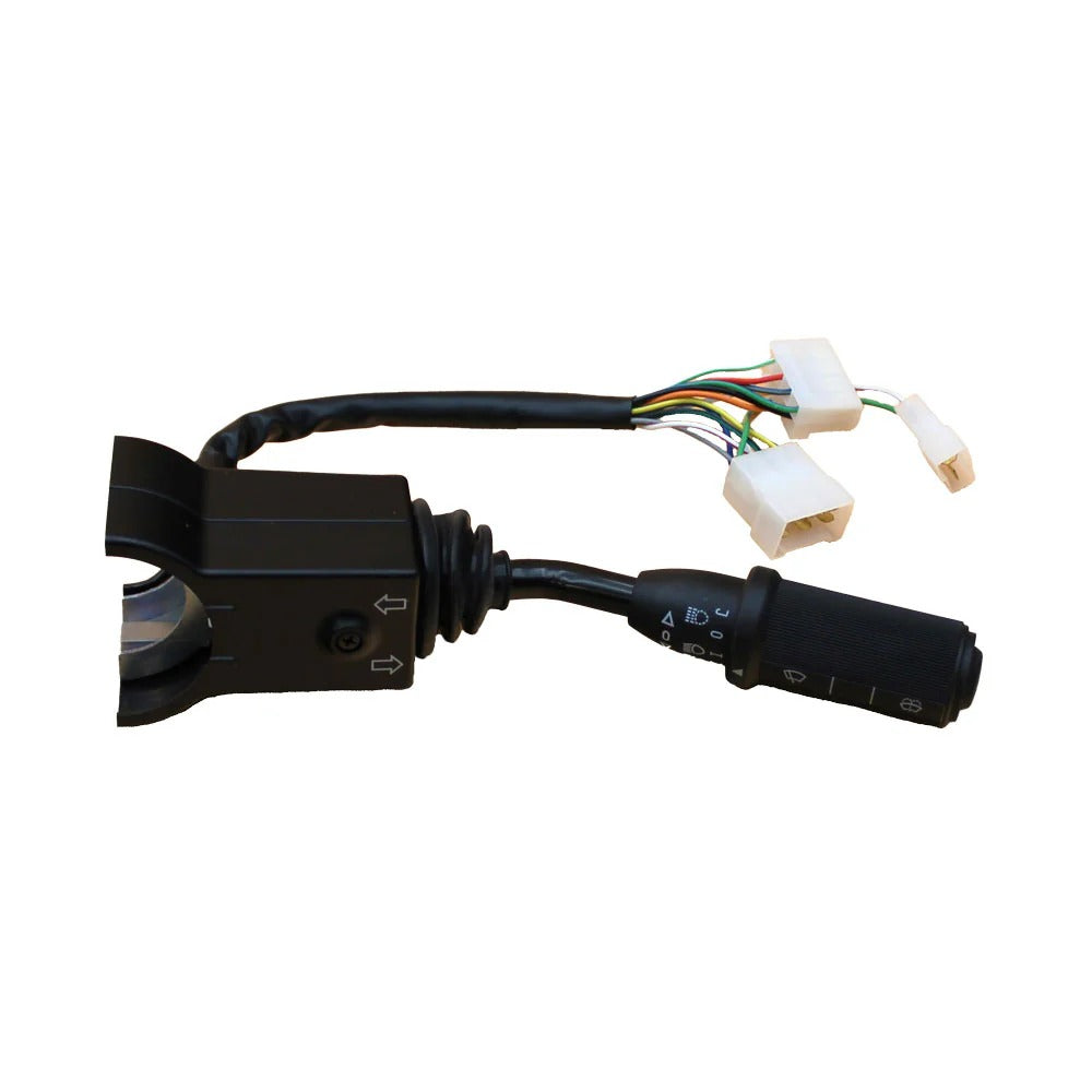 Interrupteur de colonne de poignée droite d'essuie-glace 701/26402 pour chargeuse-pelleteuse JCB 2CX, 3CX et 4CX