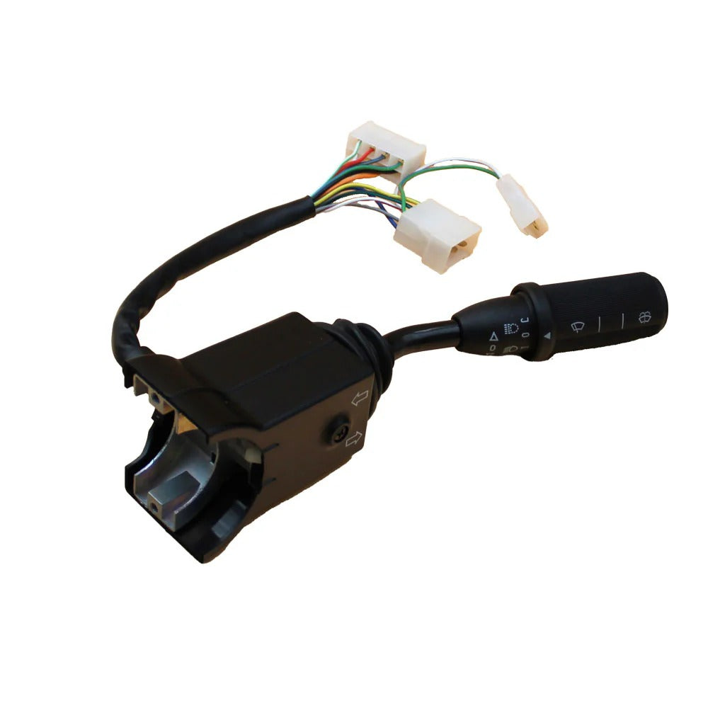 Interrupteur de colonne de poignée droite d'essuie-glace 701/26402 pour chargeuse-pelleteuse JCB 2CX, 3CX et 4CX