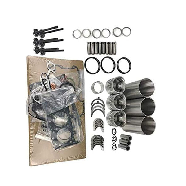 Kit de révision et de reconstruction du moteur 3D84-1 3D84-1FA 3D84-1C pour excavatrice Komatsu PC20-5 PC20-6 PC30-6 PC30 PC38UU-1, expédition aux États-Unis