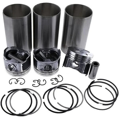Kit pistons et chemises pour moteur D902 standard pour excavatrice Kubota KX41-3