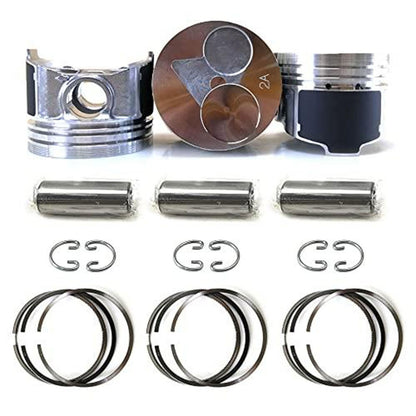 Kit pistons et chemises pour moteur D902 standard pour excavatrice Kubota KX41-3