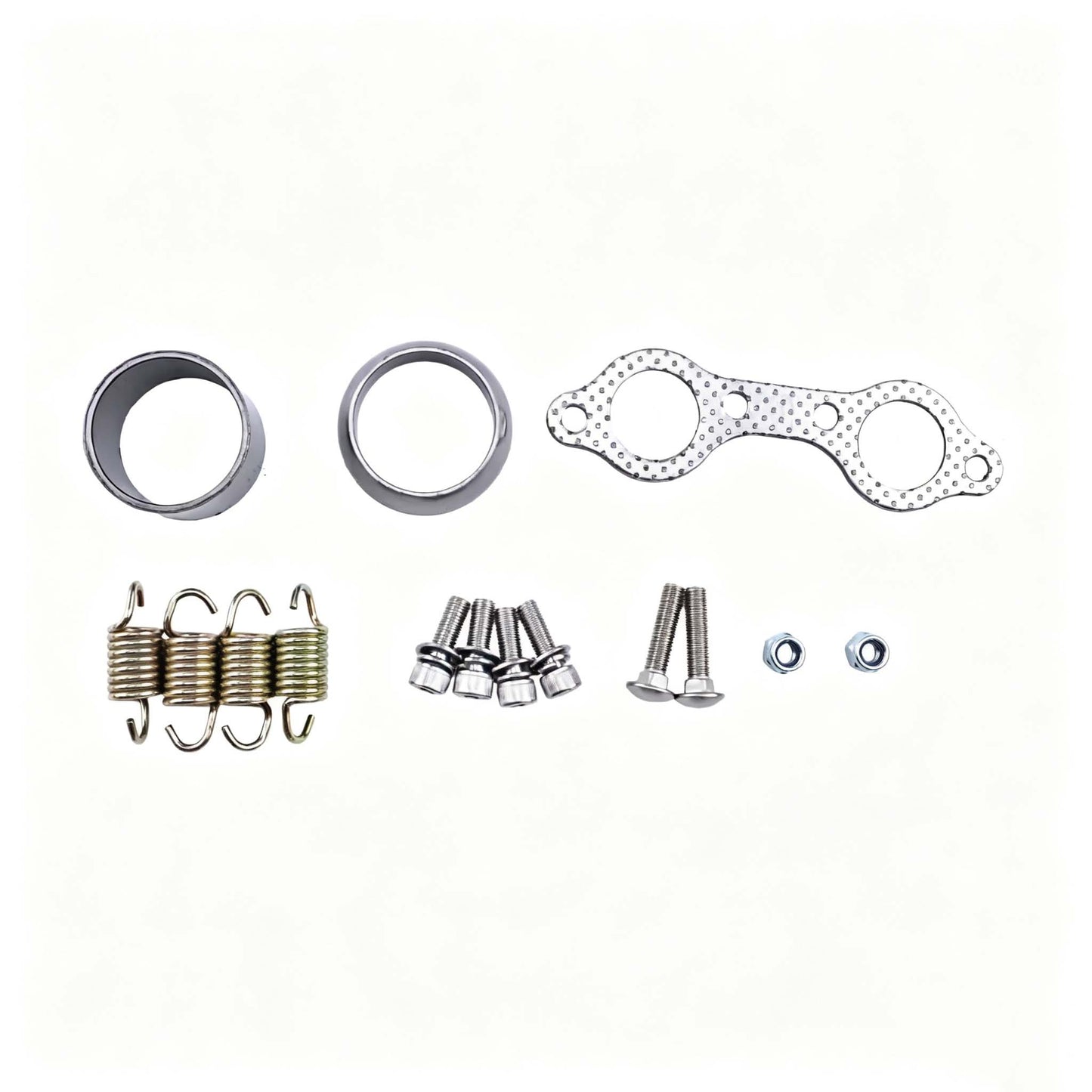Exhaust Manifold Gasket Spring Rebuild Kit 3610047 5811511 7041687 for RZR Ranger 800 2011-2014