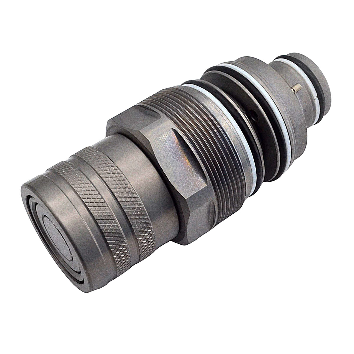 Female Flat Face Coupler V0511-77150 for Kubota Loader SVL75 SVL75-2 SVL90 SVL90-2 SVL90-2C - KUDUPARTS