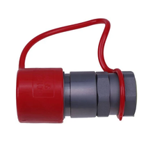 Acoplador hembra de cara plana 7246790 para excavadoras Bobcat 319, 320, 321, 322, 323, 324, 325, 328, 329, 331, 334, 335, 418, 425, 428, 430, 435