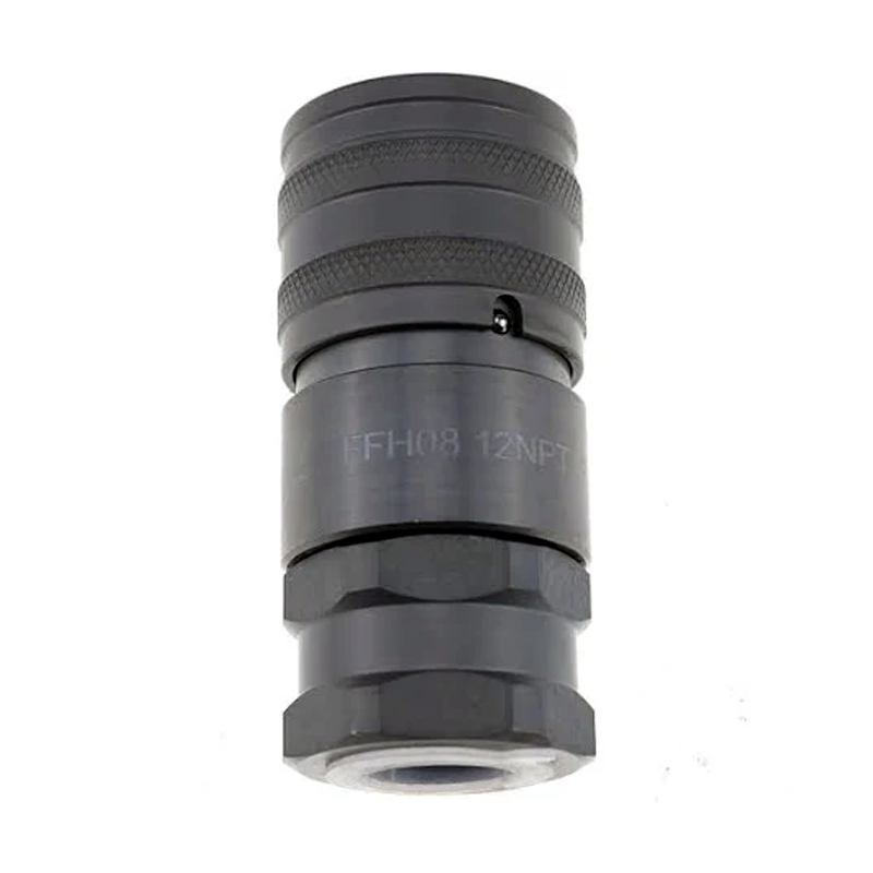 Female Hydraulic Flat Face Quick Coupler 153-2994 for Caterpillar CAT 302.2D 302.4D 302.5 302.7D 303 303.5 304 304.5 305 305.5 306 306.5 307E2 308 309 307.5 308.5 310 307D - KUDUPARTS