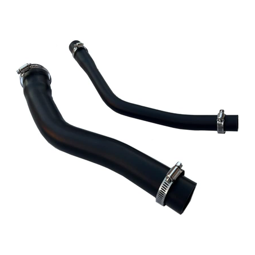 Filler and Vent Fuel Gas Hoses With 4 Clamps 52100131AD 52100132AB for 97 - 01 Jeep XJ Cherokee - KUDUPARTS