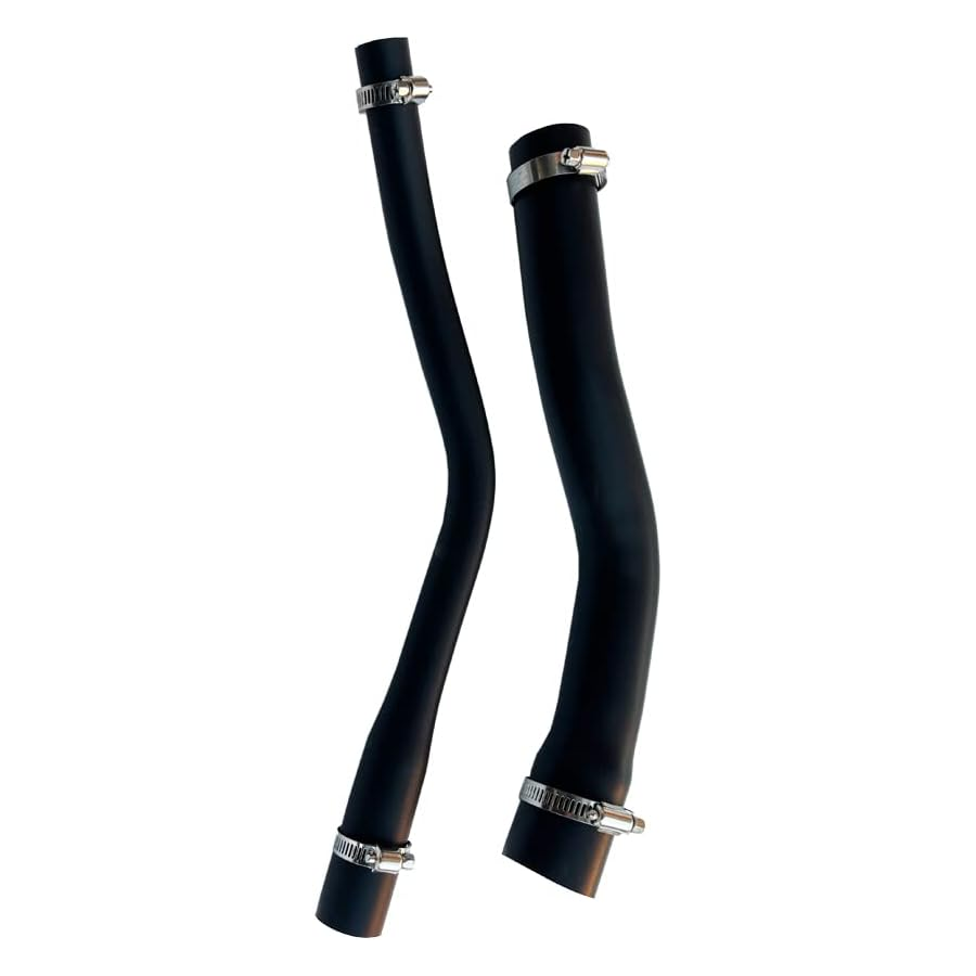 Filler and Vent Fuel Gas Hoses With 4 Clamps 52100131AD 52100132AB for 97 - 01 Jeep XJ Cherokee