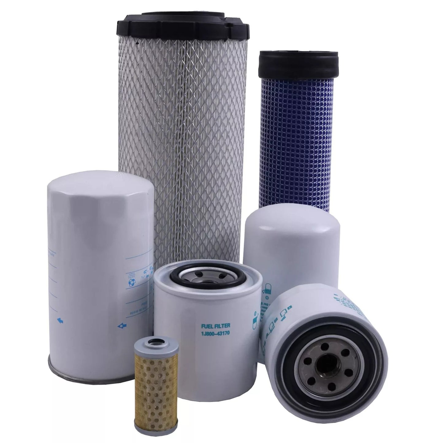 Kit de filtre TC630-93230 R24042270 HH164-32430 1G311-43380 pour Kubota L4701 HST, livraison aux États-Unis