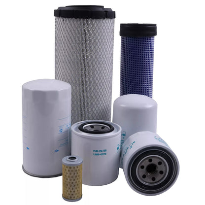 Kit de filtre TC630-93230 R24042270 HH164-32430 1G311-43380 pour Kubota L4701 HST, livraison aux États-Unis