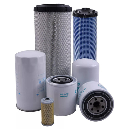 Kit de filtre TC630-93230 R24042270 HH164-32430 1G311-43380 pour Kubota L4701 HST, livraison aux États-Unis