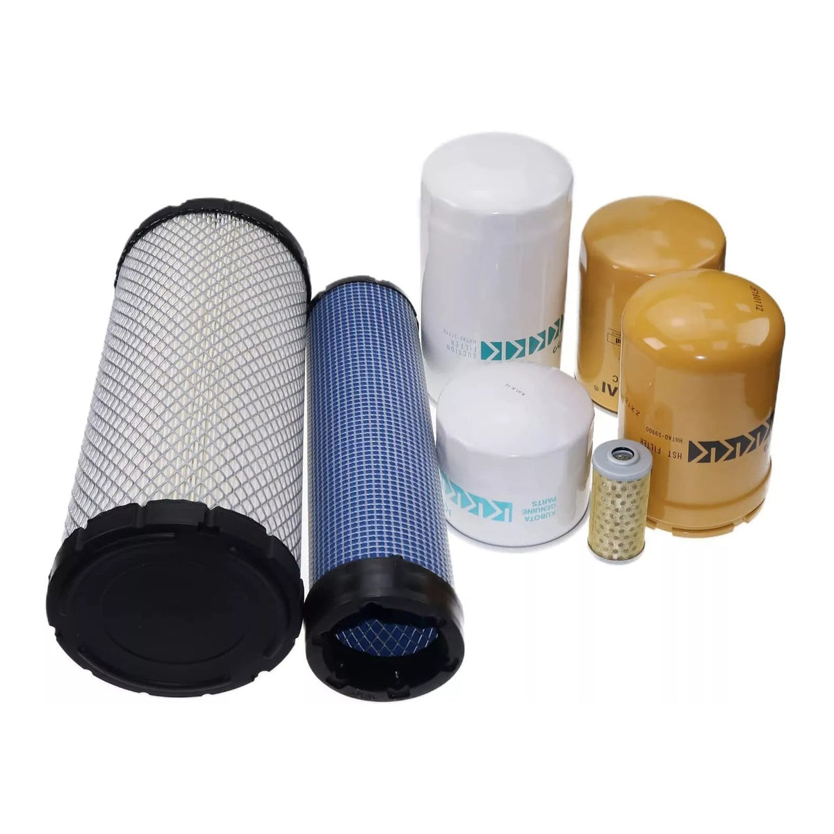 Filter Kit TC630-93230 R24042270 HH164-32430 1G311-43380 for Kubota L4701 HST Ship to US - KUDUPARTS
