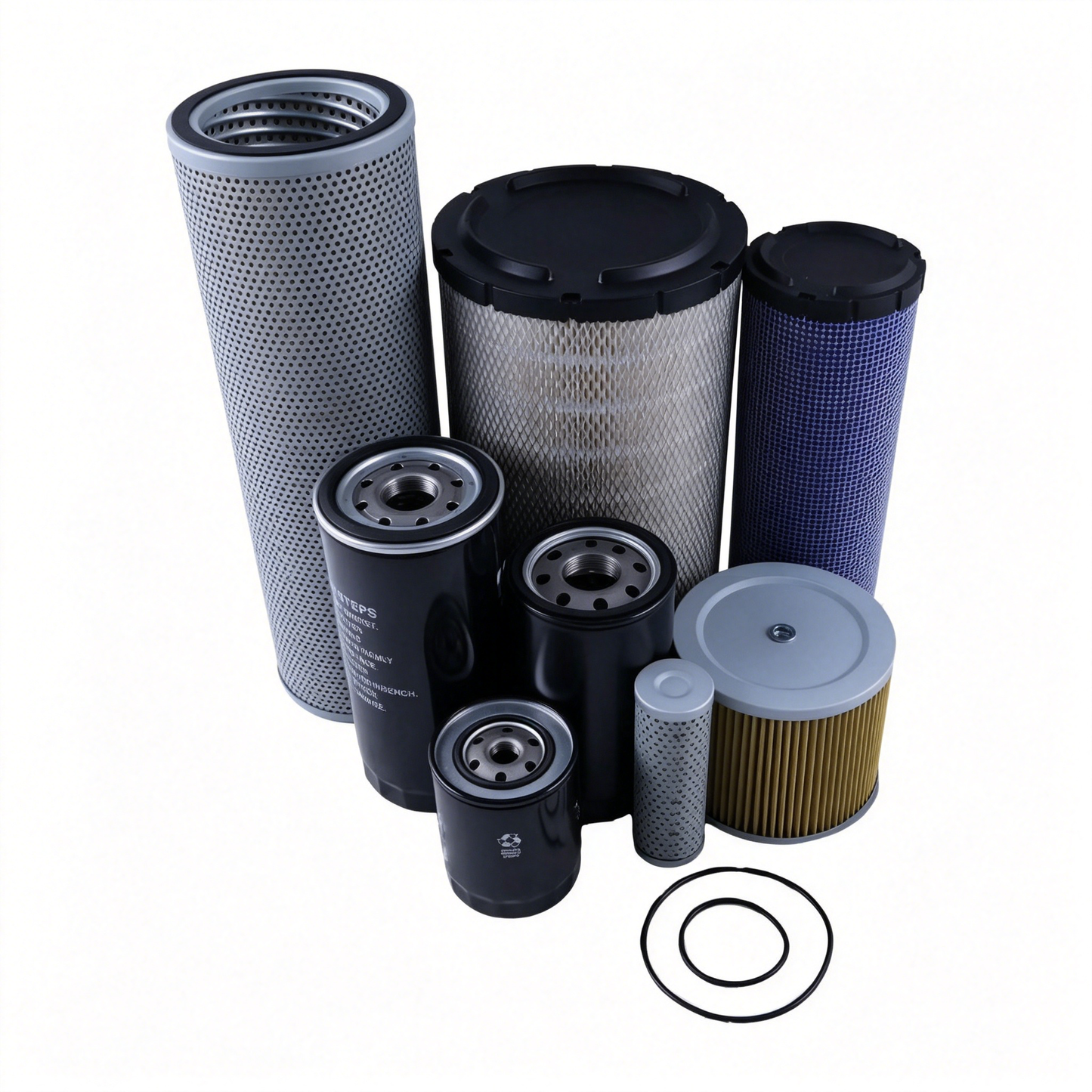 Filter Kit for Isuzu Engine 6BD1 6BG1 Hitachi Excavator EX200-2 EX200-3 EX200-1 EX200LC EX200-5