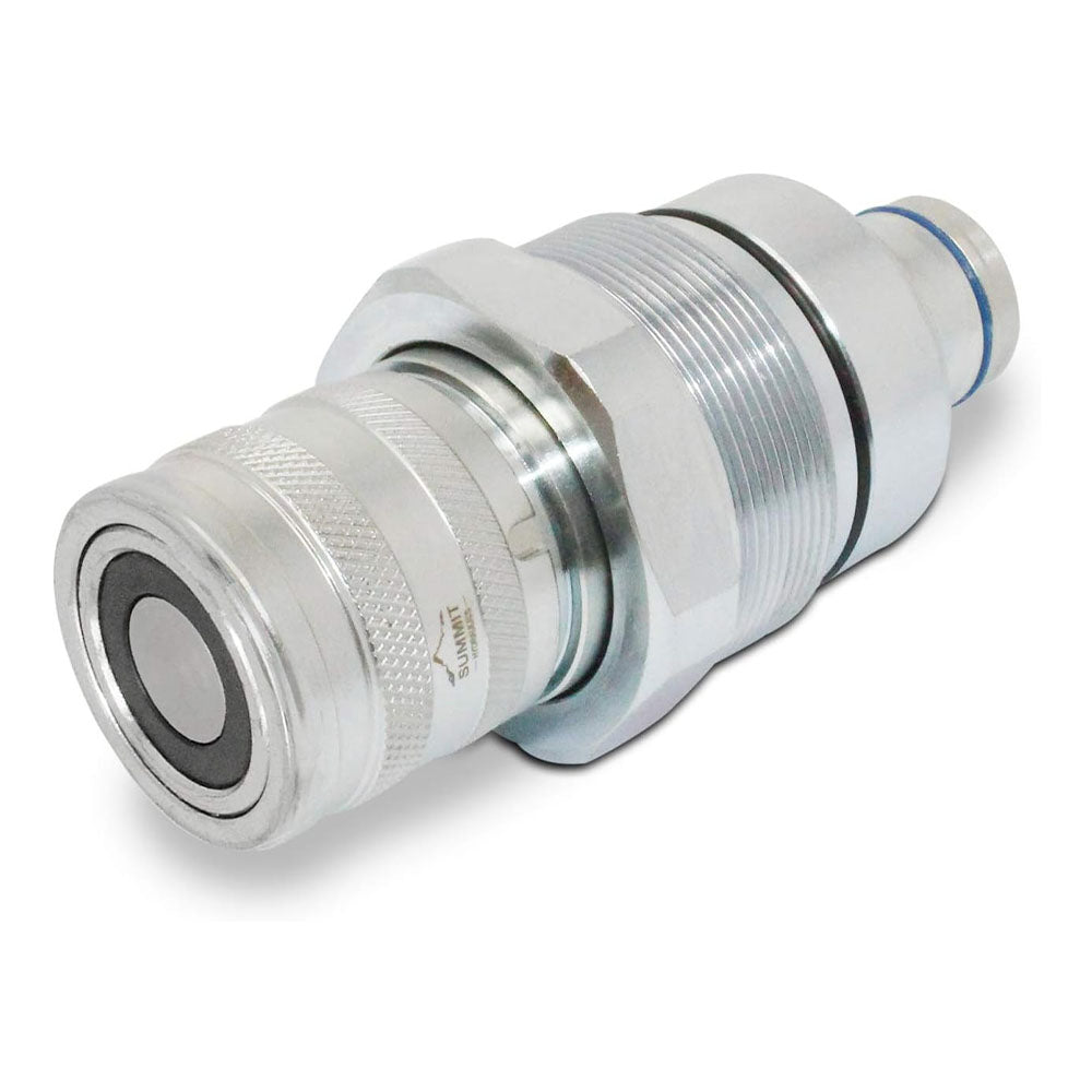 Flat Face Coupler Kit V1311-77140 V1311-77150 for Kubota Track Loader - KUDUPARTS
