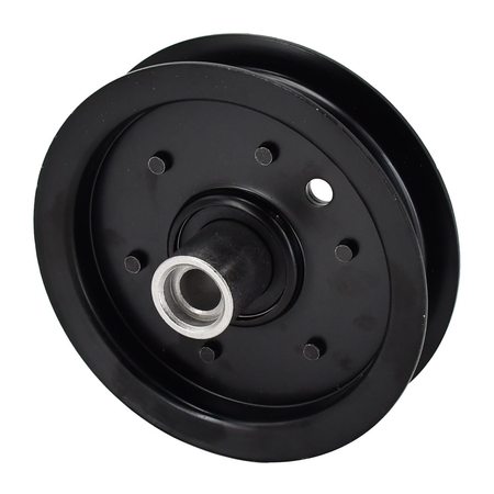 Flat Idler Pulley 604219 31406075F for Hustler RAPTOR 42" 52" SD 48" BigDog Mower - KUDUPARTS