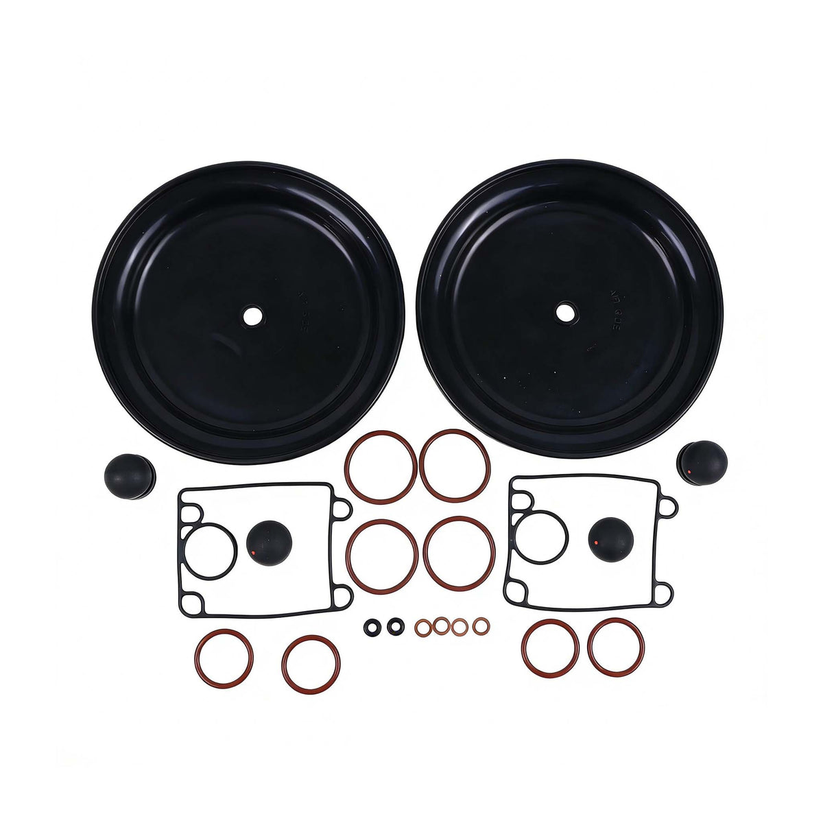 Fluid Section Repair Kit 637401-GG for Ingersoll Rand ARO Air Operated Double Diaphragm Pump - KUDUPARTS