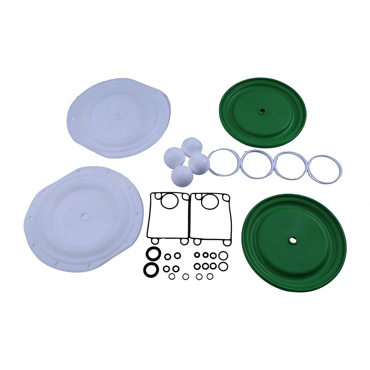 Fluid Section Service Kit 637375-TT for Ingersoll Rand ARO Diaphragm Pump - KUDUPARTS