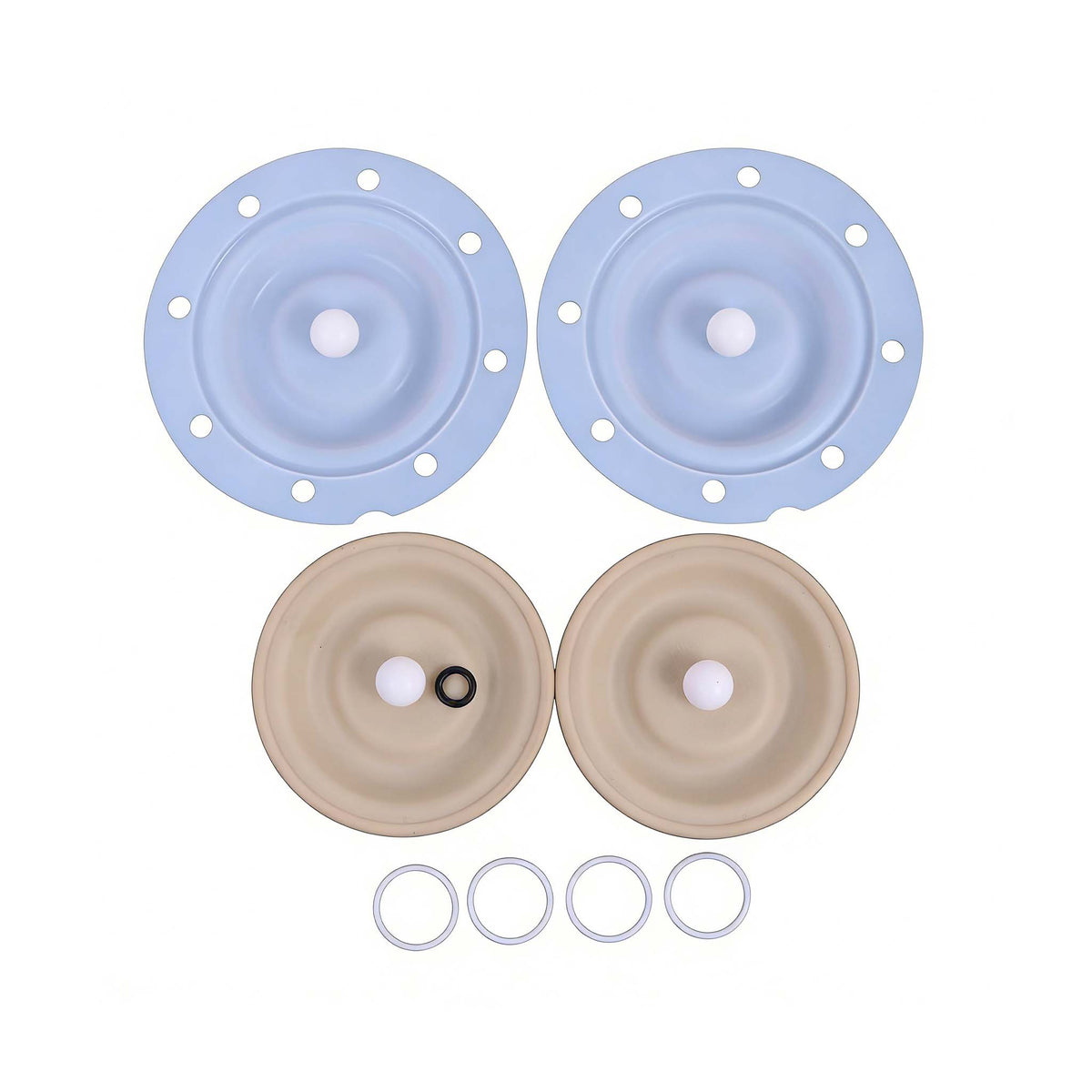 Fluid Section Service Kit 637427-TT for Ingersoll Rand ARO Air Operated Double Diaphragm Pump - KUDUPARTS