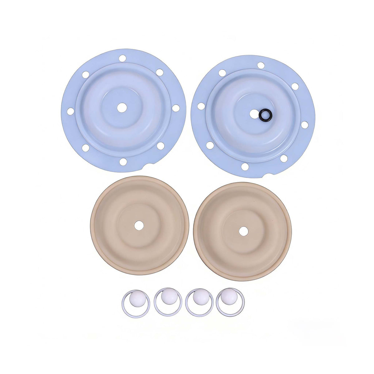 Fluid Section Service Kit 637427-TT for Ingersoll Rand ARO Air Operated Double Diaphragm Pump - KUDUPARTS