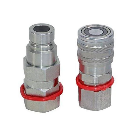 For ASV RC50 RC60 RC85 5/8" SAE Flat Face Hydraulic Quick Connect Coupler Set - KUDUPARTS