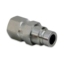 Juego de acopladores hidráulicos de conexión rápida de cara plana SAE de 5/8" para ASV RC50 RC60 RC85