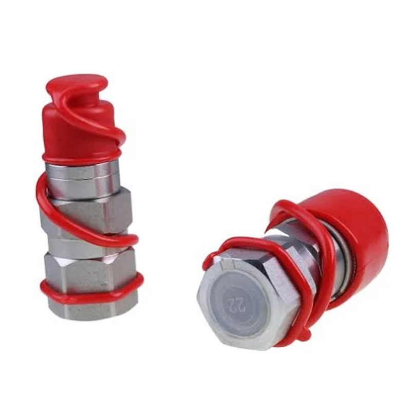 For Case (2001 - 2003) 410 420 430 435 440 445 450 465 58 SAE Flat Face Hydraulic Quick Connect Coupler Set Male & Female - KUDUPARTS