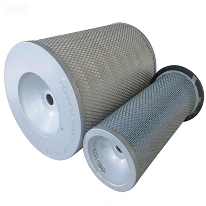For Doosan Daewoo DH280 Air Filter 2474Y1009 and 2474Y6025