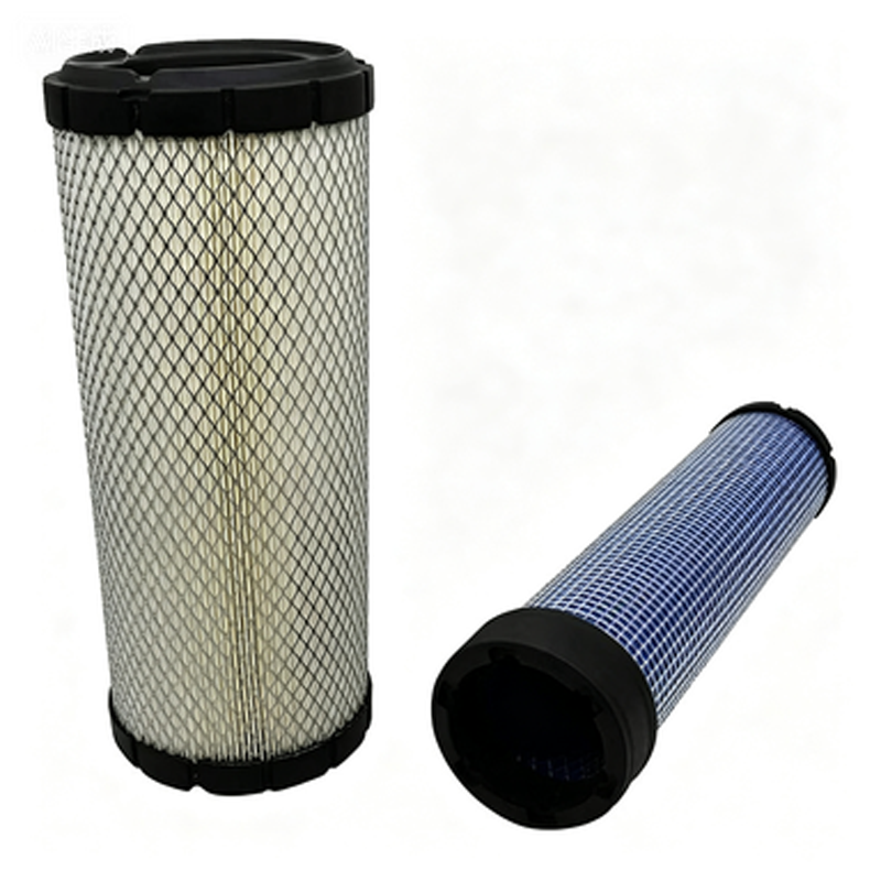 For Doosan Daewoo Excavator DX255LC DX255LC-3 Air Filter Element 474-00040 and 474-00039 - KUDUPARTS