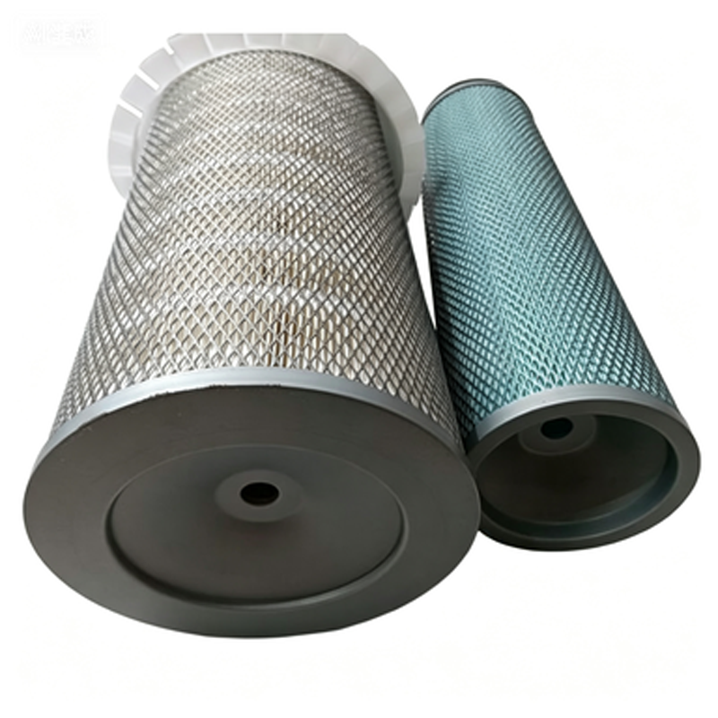 For Hyundai R140LC-7 R140W-7 R160LC-7 R170W-7 R180LC-7 R200W-3 R200W-7 Air filter Element 11EM-21041 and 11EM-21051