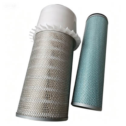 For Hyundai R140LC-7 R140W-7 R160LC-7 R170W-7 R180LC-7 R200W-3 R200W-7 Air filter Element 11EM-21041 and 11EM-21051