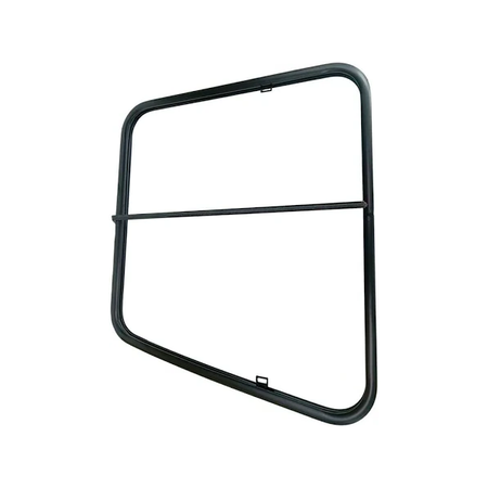 For KOMATSU PC120-5 Cab Left Door Glass Frame Assembly without Glass - KUDUPARTS