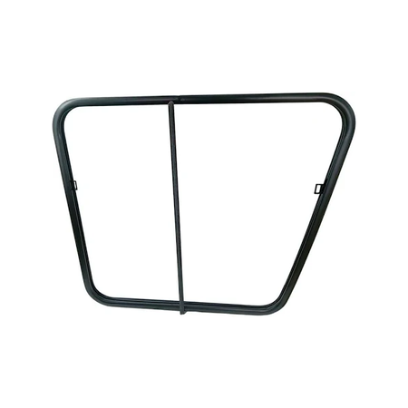 For KOMATSU PC120-5 Cab Left Door Glass Frame Assembly without Glass - KUDUPARTS