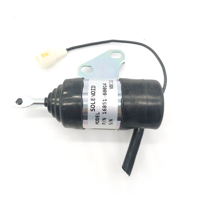 For Kubota Fuel Shut Off Solenoid 16851-60014 RTV900T BX1500D 052600-453 Ship to US
