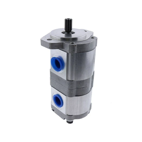 Pompe à engrenages à flux divisé CBK1016/6-300R pour niveleuse Sany PQ190IIA