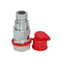 Juego de acopladores rápidos hidráulicos de cara plana SAE de 5/8" para Thomas 85, 105, 137, 153, 175, 205, 250, 255 y 320