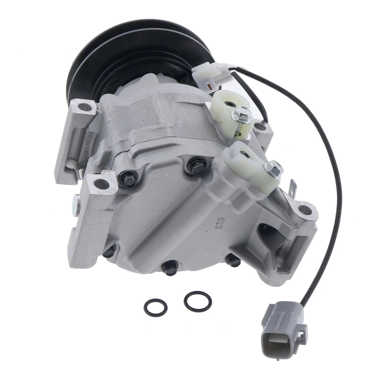 SCSA06C A/C Compressor 6A671-97110 6A671-97114 for Kubota Tractor L M Series - KUDUPARTS