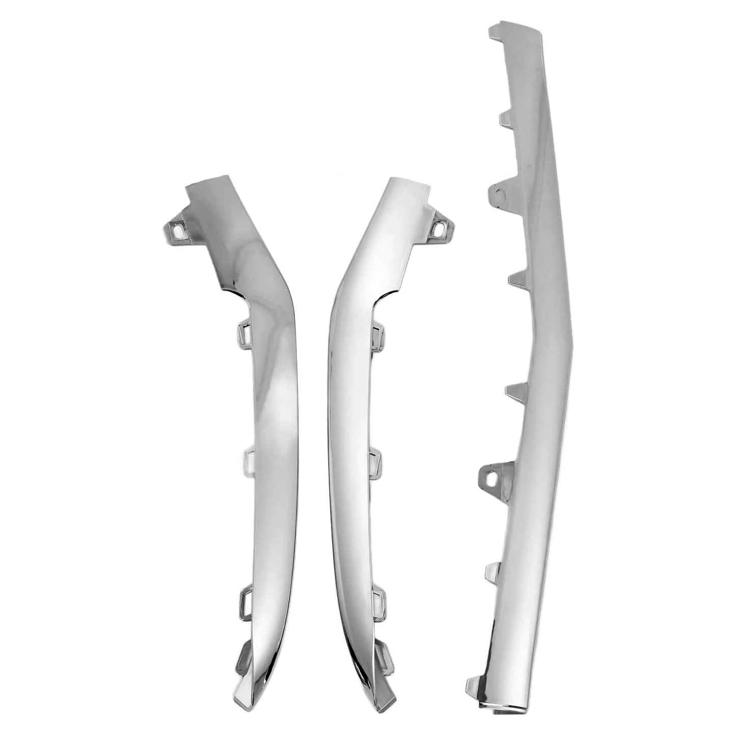 Moulure chromée de pare-chocs avant pour Mercedes-Benz W212 E250 Classe E E250 E350 E400 E550 E63