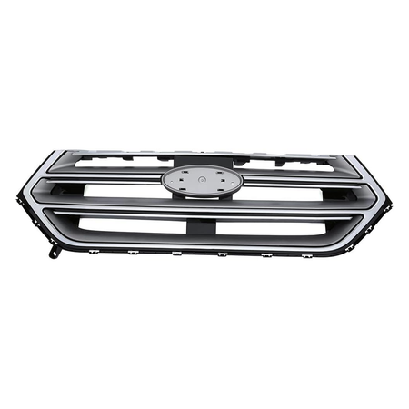 Front Bumper Upper Chrome Grille FT4Z-8200-AA for Ford Edge 2015-2018 - KUDUPARTS