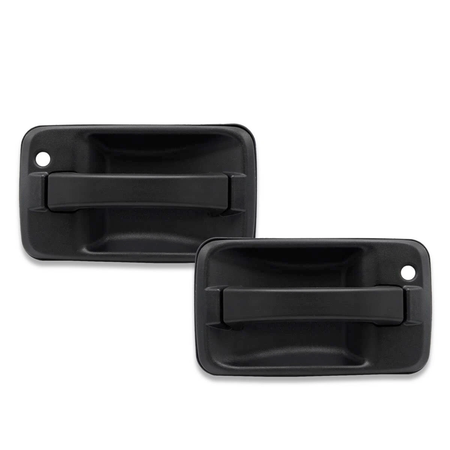 Front Door Outside Handle 8-98037101-2 8-98037100-2 for Isuzu Truck NQR NPR 700P - KUDUPARTS