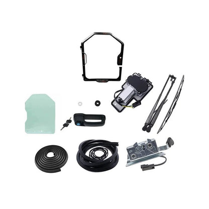 Kit d'assemblage de porte et de fenêtre avant 7109665 6729776 6679476 6677836 pour Bobcat 751 753 763 773 863 873 883