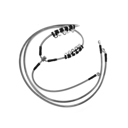 Front Flexible Brake Hose 705601495 for Can-Am 72'' Maverick X3 Turbo 2017-2023